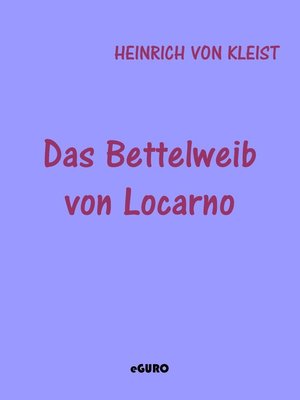 cover image of Das Bettelweib von Locarno